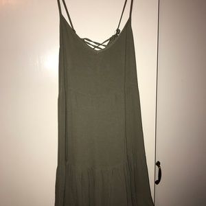 tie back swing/bohemian dress